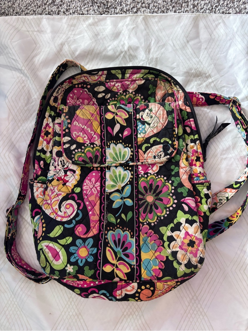 Vera Bradley Disney Quilted Backpack
